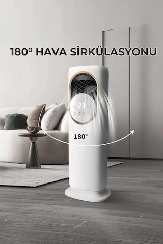 Uzaktan Kumandalı Taşınabilir Sıcak Üfleme Isıtıcı