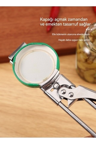 Didadodo Yeni Yaratıcı Şişe Açacağı - Paslanmaz Çelik, Ayarlanabilir, Uzun Saplı, Ev Kullanımı Diğer, Güvenli Açma Sistemi Diğer