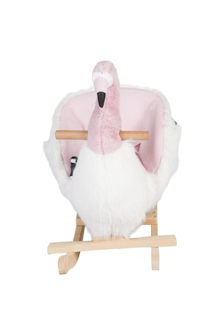 Tommybaby Sallanan Oyuncak At, Sallanan Ahşap Flamingo Sallanan Flamingo