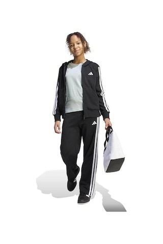 Adidas Essentials Çocuk Yeşil Yuvarlak Yaka Tişört Yeşil