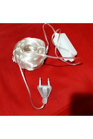 Yılbaşı Ağacı Işığı Noel Işığı 10 Metre Gün Işığı Led Işık 100 Dökme Led Işıklı İç Dış Su Geçirmez