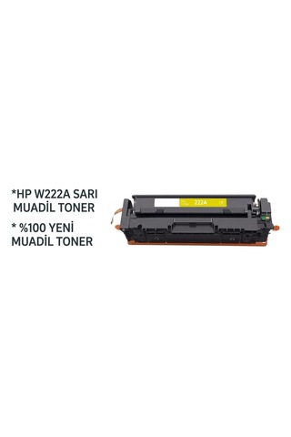 Hp W2222a 222a /pro 3204 Chıpli Sarı Uyumlu Toner