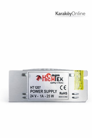 24v 1a Metal Kasa Adaptör Led Driver 24w Trafo Güç Kaynağı