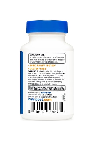 Nutricost Black Garlic 2,000 Mg 60 Capsules - Aged Black Garlic Extract