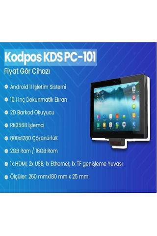 Kodpos Kds Pc-101 Android Gör