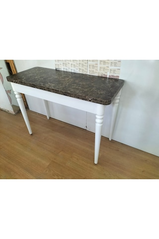 110 X 45 Katlanır Mutfak Masası Mermerdesen