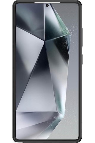 Nourthkiingdom Galaxy S25 Ultra Uyumlu Kılıf Kamera Korumalı Şeffaf Arka Yüzey Nrtk New Roll Kapak-siyah Siyah