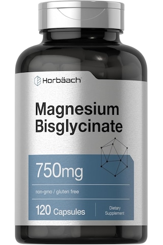 Horbäach Magnesium Bisglycinate 120 Caps Aromasız