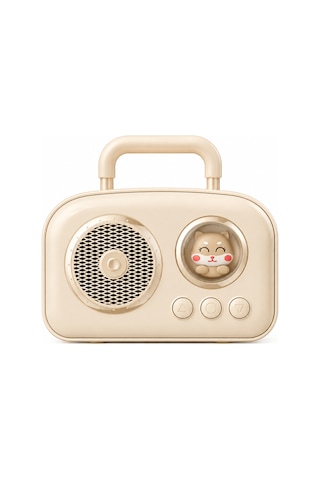 Taşınabilir Özel Tasarım Güçlü Ses 5w Kedi Figürlü Bluetooth, Aux, Tf Kart Destekli Hoparlör