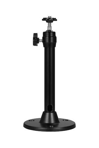 Geeroyoo Siyah Mini Projektör Tavan Tutucu - 90 Eğim & 360 Döndürme, 5kg Yük Kapasitesi, 3 Farklı Vida Adaptörü İle Ev Sineması Uygun