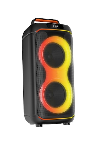 Gd-2608 Dijital Led Göstergeli Fm Radyolu Mikrofonlu Rgb Tws Çift 6.5 İnç Stereo Bass Kablosuz Karaoke Hoparlör