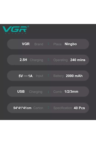 Vgr Saç Kesme Makinesi 245920167
