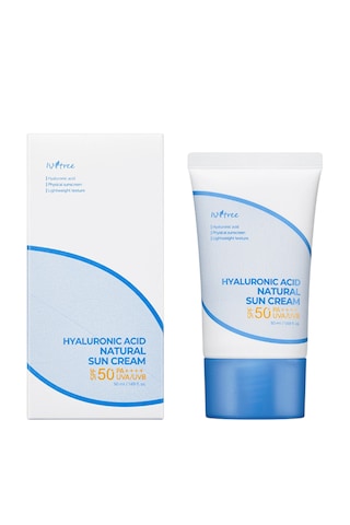 Isntree Hyalüronik Acıd Natural Sun Cream Doğal Güneş Kremi Spf 50+ Pa++++ 50 Ml