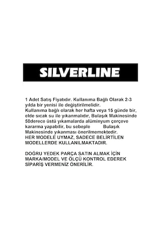 Silverline Uyumlu Esty Davlumbaz Filtre Aspiratör Yağ Filtresi - 364368374