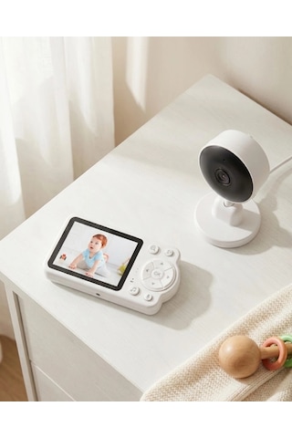Gece Görüşlü Kablosuz Bebek Monitörü Ağlama Ve Hareket Algılama