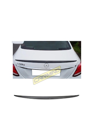 Mercedes E Serisi W213 Bagaj Üstü Piano Black Spoiler