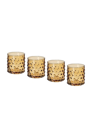 Tealight Mumluk, Koyu Sarı, 6 Cm beyaz