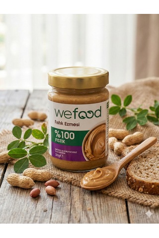 Wefood %100 Fıstık Ezmesi 300g