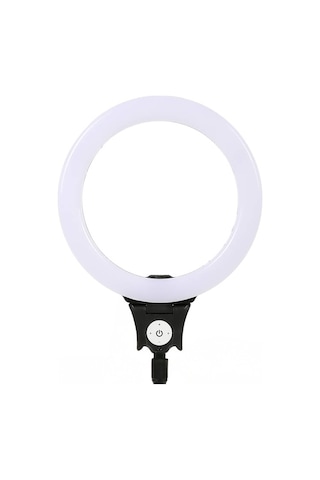 Jmary Fm-12r Kumandalı 30cm Işıklı Telefon Tutucu Ring Light Siyah