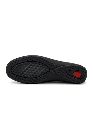 Relax Anatomic Kadın Hakiki Deri Siyah Comfort Ayakkabı 611 E1717-33 Bn Ayk Sk25-26 Black/grıgıo Siyah
