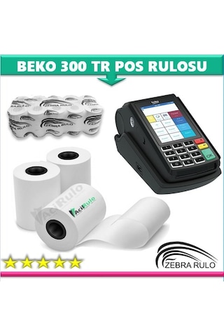 100 Adet 56X16M - Beko 300Tr Pos Rulosu N11.26