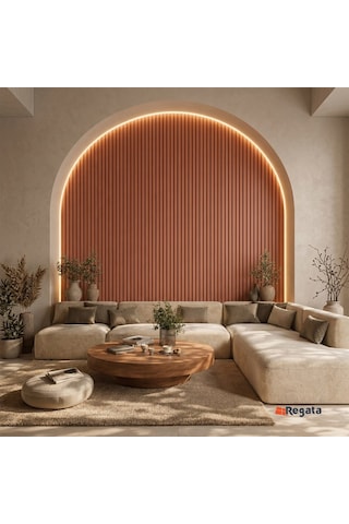 Agt Regata Soft Touch Kiremit Lb 3783 Dekoratif Lambiri Duvar Paneli