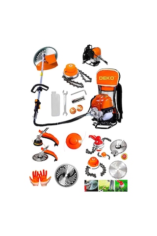 Deko Turkey DKT10500 20HPX Yüksek Performanslı Sırt Tipi Tırpan