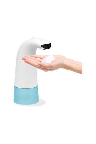 Geeroyoo Otomatik Köpük Sabunluk - Sensörlü, Dokunmatik Değil, Banyo Ve Mutfak İçin 250ml Beyaz