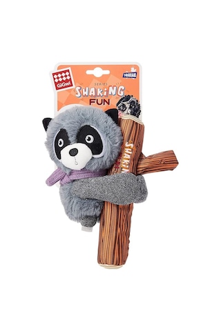 Gigwi Sesli Rakun Peluş Köpek Oyuncağı