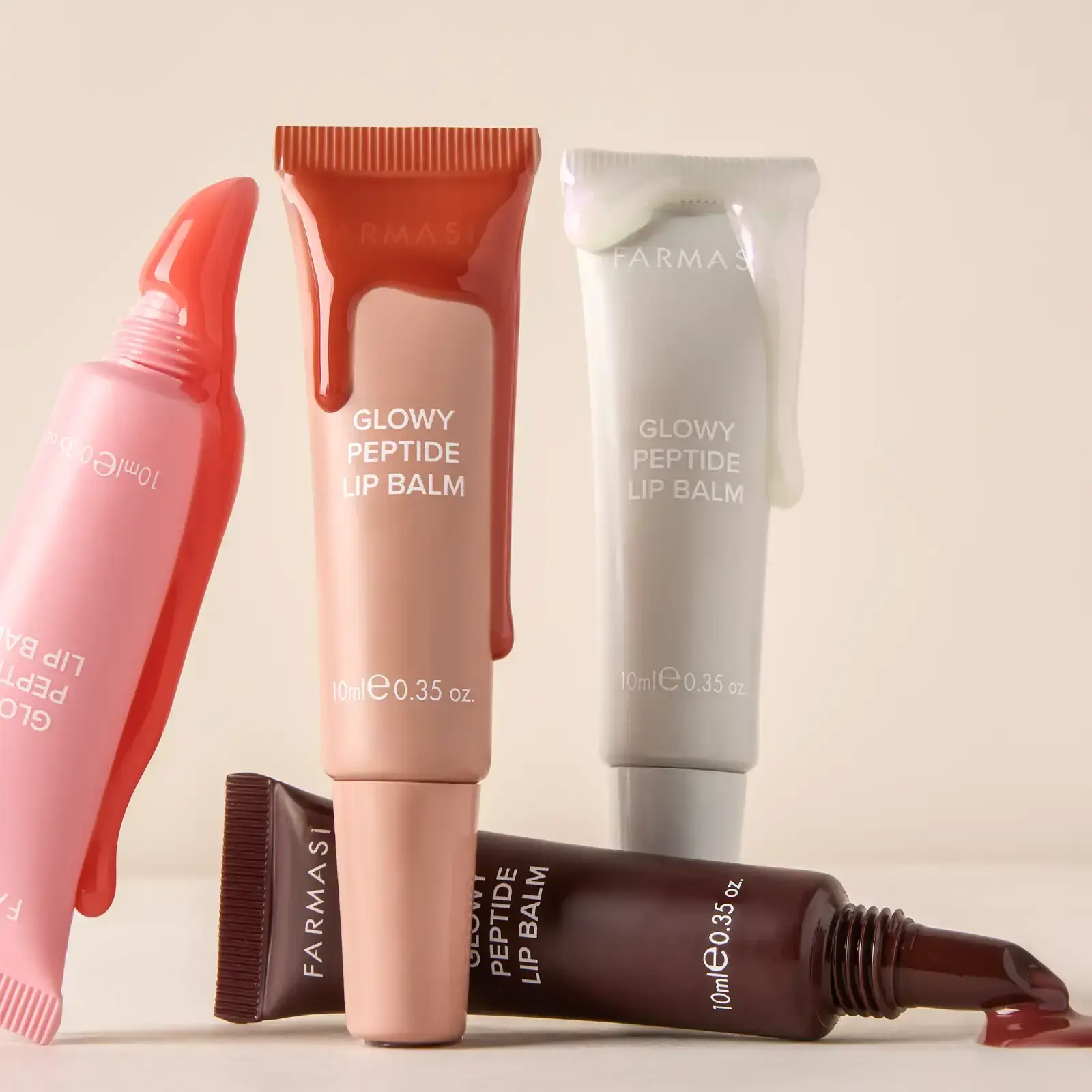Farmasi Glowy Peptide Lip Balm Frosted Pink