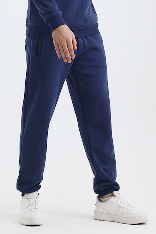 Monox Erkek Jogger 3 İplik Alt Eşofman Açık Lacivert