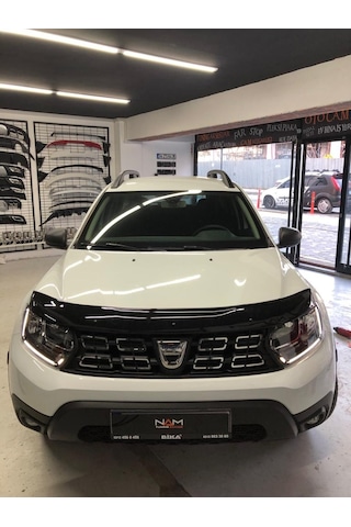 Dacia Duster Kaput Rüzgarlığı 2018 Ve Üzeri Parlak Siyah