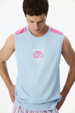 Penti Erkek Renkli Surfer Şortlu Pijama Takımı Çok Renkli