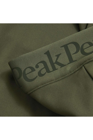 Peak Performance Peak Performance Rider Essentials Zip Hood Erkek Yeşil Fleece 35709