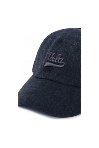 Ucla Fortuno Gri Baseball Cap Nakışlı Unisex Şapka Gri
