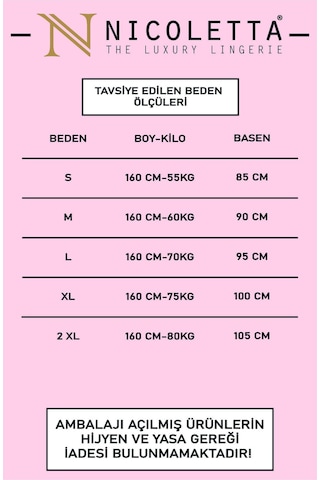 Nicoletta Kadın Külot 7 Li Paket Likralı Pamuklu Vizon