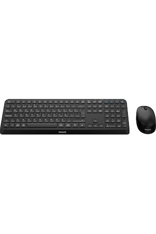 Philips SPT6407 Bluetooth Kablosuz Türkçe Q Klavye Mouse Seti Siyah