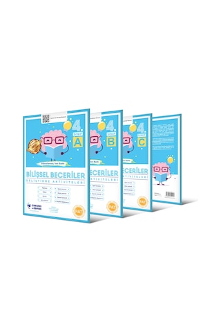 4.Sınıf - Bilişsel Beceriler Geliştirme Aktiviteleri Seti A-B-C
