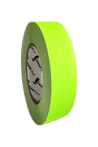 Merdiven Kaydırmaz Bant 25 MM x 25M Parlak Yeşil Kaydırmaz Bant