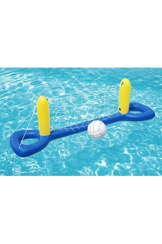 Bestway - Şişirilebilir Voleybol Ağı, 244 X 64 Cm Çok Renkli