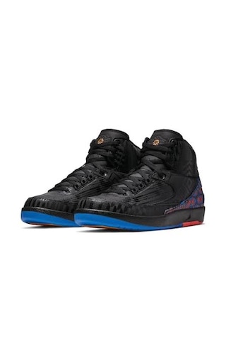 Nike Air Jordan 2 Retro Basketbol Ayakkabısı -kutusuz Siyah