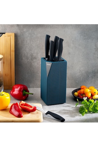 Schafer Solide Bıçak Seti 6 Prç - Yeşil