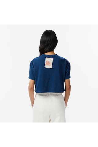 United4 Unıted4 Regular Fit Kadın Lacivert T-shirt Suu Lacivert