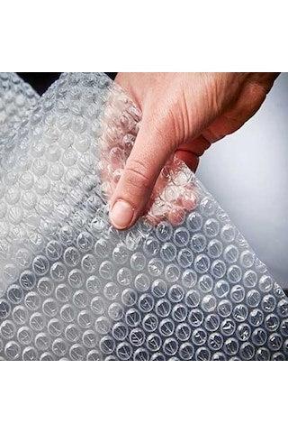 Bant Evi Balonlu Naylon Patpat 100cm Genişlikte Rulo Havalı Eşya Koruma Ambalaj Pat Pat 100cm X 10m Açık Indigo