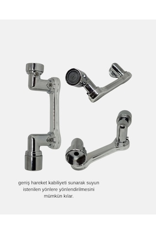 Bfs Dönebilir Musluk Başlığı Lavabo Temizliği Ve El-yüz Yıkamada Maksimum Rahatlık Çok Renkli