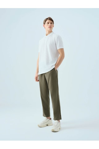 Loft Regular Fit Beyaz Erkek T-shirt Lf2037103 Beyaz