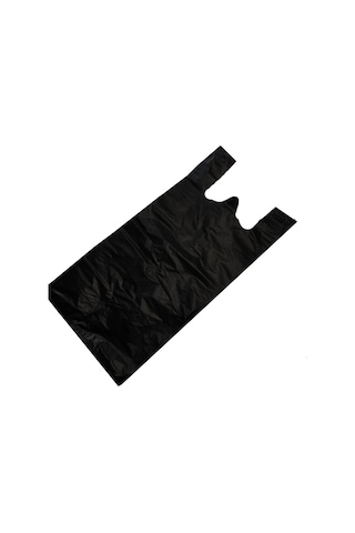 Siyah Poşet Mini Boy 20 X36 Hışır Atlet Poşet 3 Kg