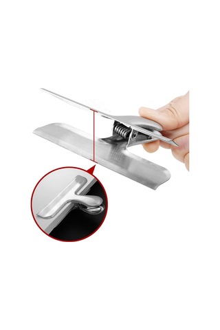 Paslanmaz Çelik Sızdırmazlık Klipsleri, 10'lu Paket, Ev, Mutfak Ve Ofis İçin İdeal B Diğer