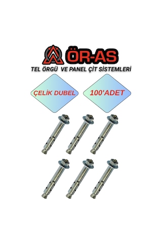 Çelik Dubel - 100 - Adet