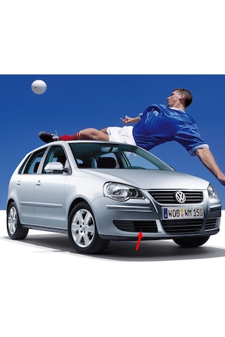 Vw Polo 2005-2009 Ön Tampon Sağ Panjur Izgarası Kapağı 6Q0853666E